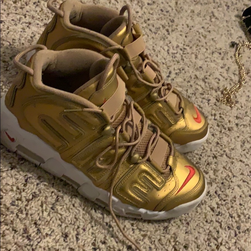 Air More Uptempo Supreme "Suptempo" Gold